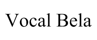 VOCAL BELA