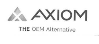 X AXIOM THE OEM ALTERNATIVE