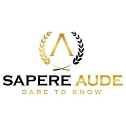 SAPERE AUDE DARE TO KNOW