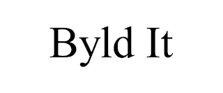 BYLD IT