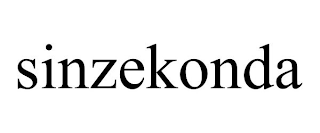 SINZEKONDA