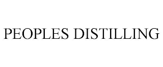 PEOPLES DISTILLING