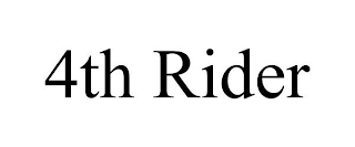 4TH RIDER