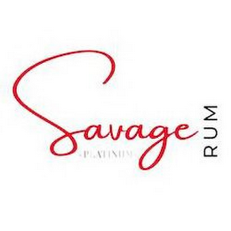 SAVAGE PLATINUM RUM