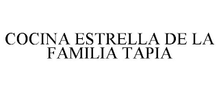 COCINA ESTRELLA DE LA FAMILIA TAPIA