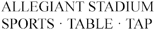 ALLEGIANT STADIUM SPORTS · TABLE · TAP