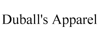 DUBALL'S APPAREL