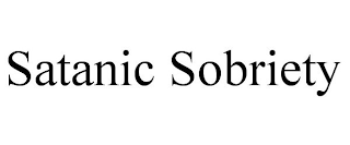 SATANIC SOBRIETY