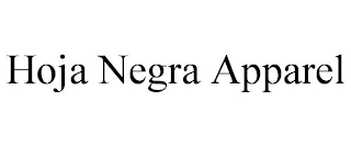 HOJA NEGRA APPAREL