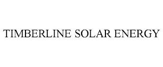 TIMBERLINE SOLAR ENERGY