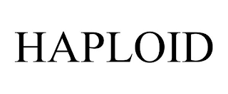 HAPLOID