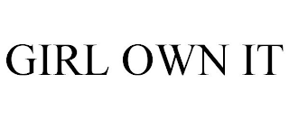 GIRL OWN IT