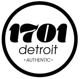 1701 DETROIT ·AUTHENTIC·