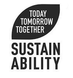 TODAY TOMORROW TOGETHER SUSTAIN ABILITY