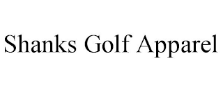 SHANKS GOLF APPAREL