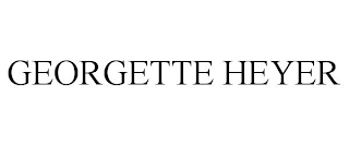 GEORGETTE HEYER