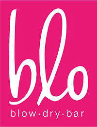 BLO BLOW · DRY · BAR