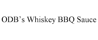 ODB'S WHISKEY BBQ SAUCE