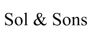 SOL & SONS