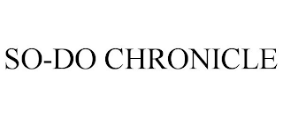 SO-DO CHRONICLE