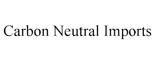 CARBON NEUTRAL IMPORTS