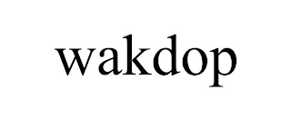 WAKDOP