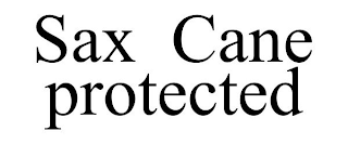 SAX CANE PROTECTED