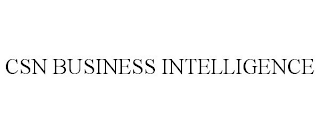 CSN BUSINESS INTELLIGENCE