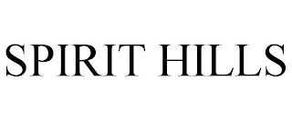 SPIRIT HILLS