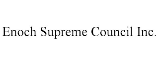 ENOCH SUPREME COUNCIL INC.
