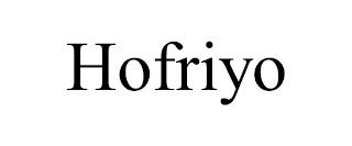 HOFRIYO