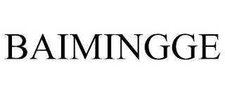 BAIMINGGE
