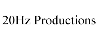 20HZ PRODUCTIONS