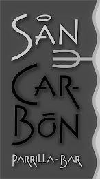 SAN CARBÓN PARRILLA- BAR