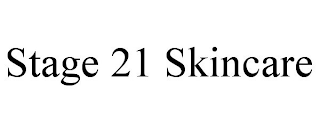 STAGE 21 SKINCARE