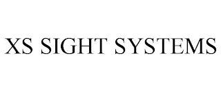 XS SIGHT SYSTEMS