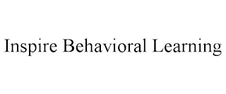 INSPIRE BEHAVIORAL LEARNING