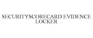 SECURITYSCORECARD EVIDENCE LOCKER