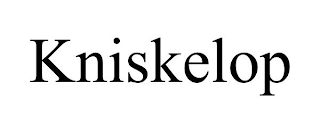 KNISKELOP