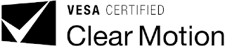 VESA CERTIFIED CLEAR MOTION