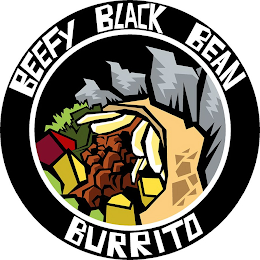 BEEFY BLACK BEAN BURRITO