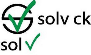 S SOLV CK SOL