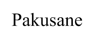 PAKUSANE