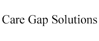 CARE GAP SOLUTIONS