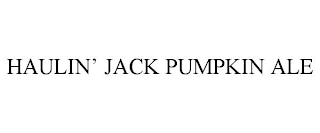 HAULIN' JACK PUMPKIN ALE