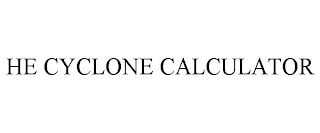 HE CYCLONE CALCULATOR