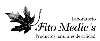 LABORATORIO FITO MEDIC'S PRODUCTOS NATURALES DE CALIDAD