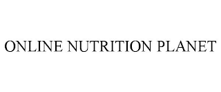 ONLINE NUTRITION PLANET