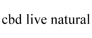 CBD LIVE NATURAL