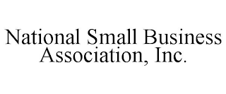 NATIONAL SMALL BUSINESS ASSOCIATION, INC.